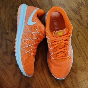 Nike Orange Athletic Shoes